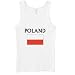 Poland Flag T Women's Tank Top