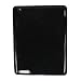 iPad 2 Wood Grain TPU Soft Plastic Case Black