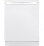 Special Promotion Built-In Dishwasher with Hidden Controls 5 wash Levels 2-digit Countdown Display Two Utility Shelves Nylon Racks and Audible End-of-cycle Signal White