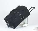 Jeep Wheeled Holdall 31 inch Luggage Bag with Wheels Black 543K