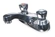 Trident 2HYF3 Lavatory Faucet, 2H Push, Chrome