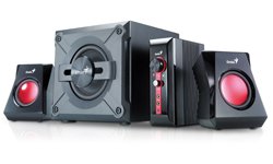 Buy Genius SW-G2.1 1250 GX Gaming 38W 2.1 Channel Gaming Speaker System Promo Offer