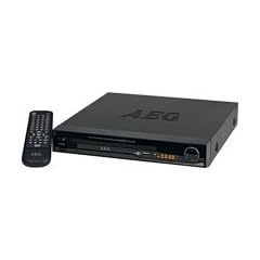 AEG DVD 4550 DVD Player (22 cm (8,7 Zoll) LED-Display, HDMI, USB, Upscaler 1080p) schwarz