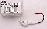 RDHK 1/4OZ 4CT 4/0 JIGHD WHT