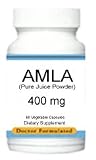 Amla Extract (Amalaki Indian Gooseberry) 400 Mg, 60 Veggie Powder Capsules