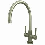 Satin Nickel Arched Kitchen Faucet 21Ejo9vH0SL. SL160 Satin Nickel Arched Kitchen Faucet