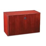 Tiffany Right Return Shell, 48x21x29-1/2, Cherry