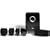 JBL CS480BG Complete 6-Piece Home Theater Speaker System (Black Gloss)