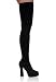 Thigh High 5.5 Inch Block Heel Platform Boot. Formerly Known As The Pl-Thrill.