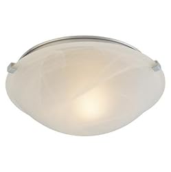 Minka Lavery Laguna Vista Nickel Flush Mount 4296-1-84