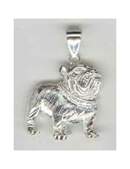 Silverflake -Diamond Cut Charms- Bulldog