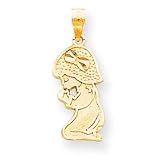 10k Solid Registered Nurse Charm