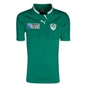 Ireland Rugby World Cup Authentic Home Shirt 2011/13 - Power Green - Medium - size Medium Ireland Rugby World Cup Authentic Home Shirt 2011/13 - Power Green - Medium - size Medium