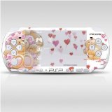 Teddy Bear Decorative Protector Skin Decal Sticker for PSP-3000, Item No.0858-19