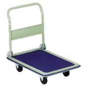 SPR02039 Folding Platform Truck, 330 Lb, 29x18-1/8, Blue/Gray