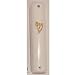 Plastic White 2.8' Mezuzah Mezzuzah Mezuza Judaica
