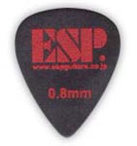ESP スベリドメロゴPICK/ティア（0.8mm/BK)