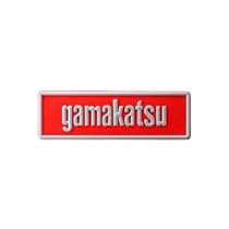 がまかつ(Gamakatsu) GM-1844 シリコンワッペン ブロック体ロゴ レッド GM-1844