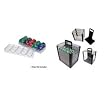 1000 Chip Capacity Clear Carrier - Includes Chip Trays!