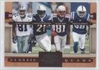 2008 Donruss Classics Classic Quads #4 - Terrell Owens/LaDainian Tomlinson/Randy Moss/Marvin Harriso