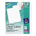 Avery Index Maker Easy Apply Clear Label Dividers