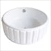 Elements of Design EDV7129 Forum Wash Basin, White