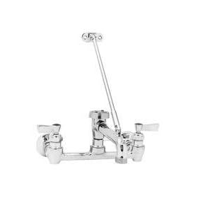 Fisher 8253 7 1/2" to 8 1/2" Wall Mount with EZ Install Adapters, Dual Ctl with Long Service Sink Sp