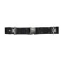 Marine Corps Style Nylon Q.R. Pistol Belt, Black, Medium