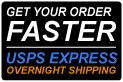 Overnight Shipping USPS (after 2-3 week production time)