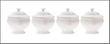 Lion Soup & Lid Set of 4