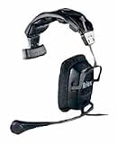 Telex PH1 Single-sided Medium weight Headset w/ A4F Connector for intercom
