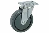 Faultless Swivel Plate Caster 3 Polyurethane Wheel