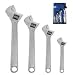 4 Pc Adjustable Wrench Set