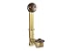 Price Pfister 18-310U Lift-N-Turn Waste and Overflow Assembly Rustic Bronze