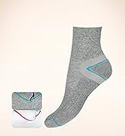 2 Pairs of Blister Resist Ribbed Socks