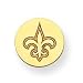 14K New Orleans Saints Round Disc Logo Tie Tac