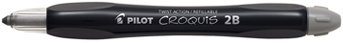 Pilot Lead Holder Croquis, 2B (HA-CR4-2B)