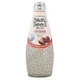 アシストプラス バジルシード ドリンク ライチ（290ｍｌ瓶×24本入）×1箱