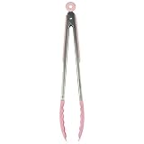 Cuisinart 12 Inch Locking Tong, Pink by Cuisinart