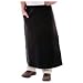 San Jamar 607PS1 Spun Polyester Bistro Apron with One Side Pocket, 34" Length x 28" Width, Black