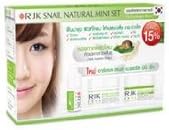 RJK Snail Natural Serum and Cream Mini Set From Korea