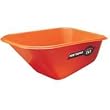 Ames True Temper BP10 10-Cubic-Foot Poly Tray Dual Wheel Contractor Wheelbarrow