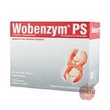 Wobenzym - Wobenzym PS - High Active Enzyme Formula - 180 Enteric Coated Tablets