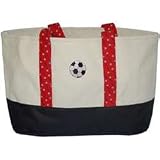 Soccer Ball Tournament Tote (embroidered design)