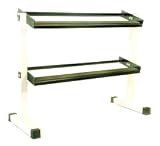 5 Pair Dumbbell Sturdy Powder Coated Weight Rack Crossfit Home Gym