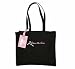 Black Canvas Share the Care Pink Ribbon Tote Bag