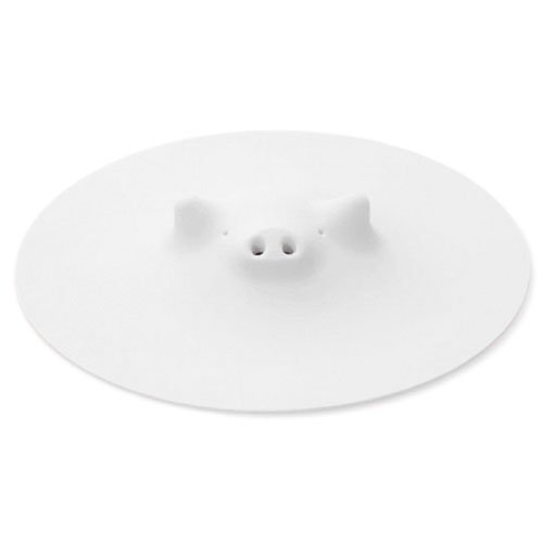 Marna White Piggy Steamer, 8-1/2