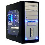 Aspire X-Gear ATXB5KLW/350 - Tower - ATX - black - power supply 350 Watt ( ATX )