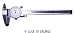 Mitutoyo 505-717 0-6 Dial Caliper .2/rev