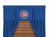 Chicago Cubs 50" x 15" Coordinating Pleated Valance for "The MVP Collection" by Kentex